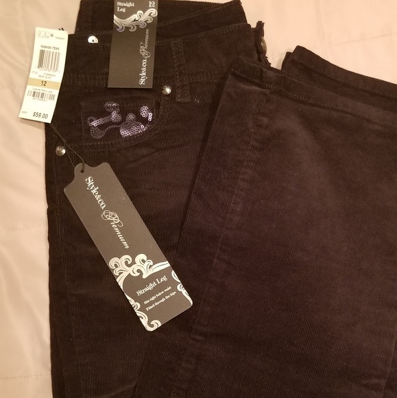 style & co corduroy pants
